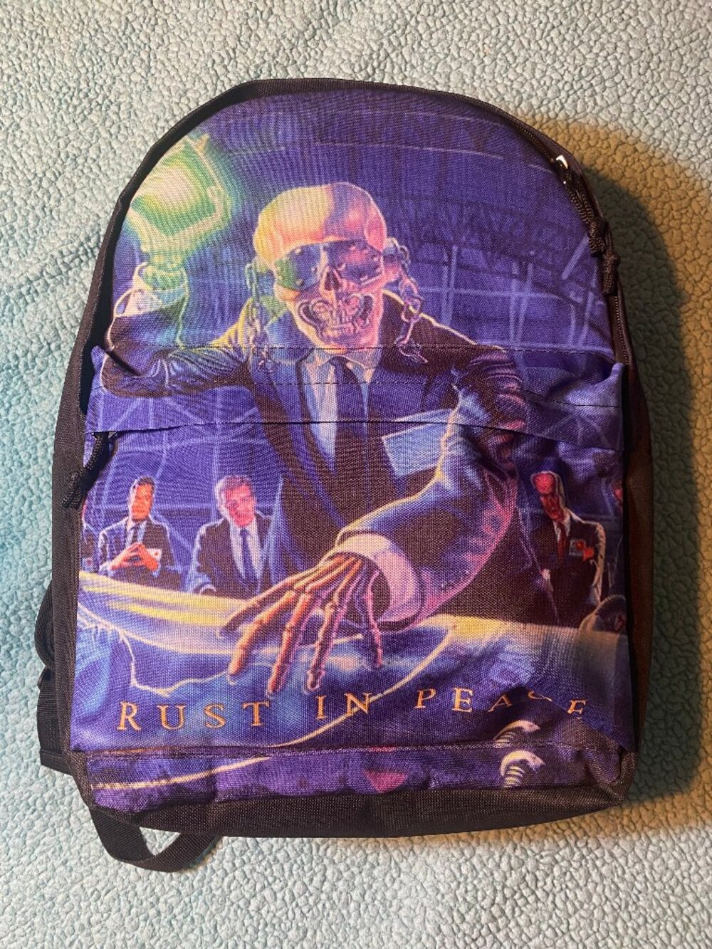 Megadeth Rust In Peace backpack Rocksax bag school college